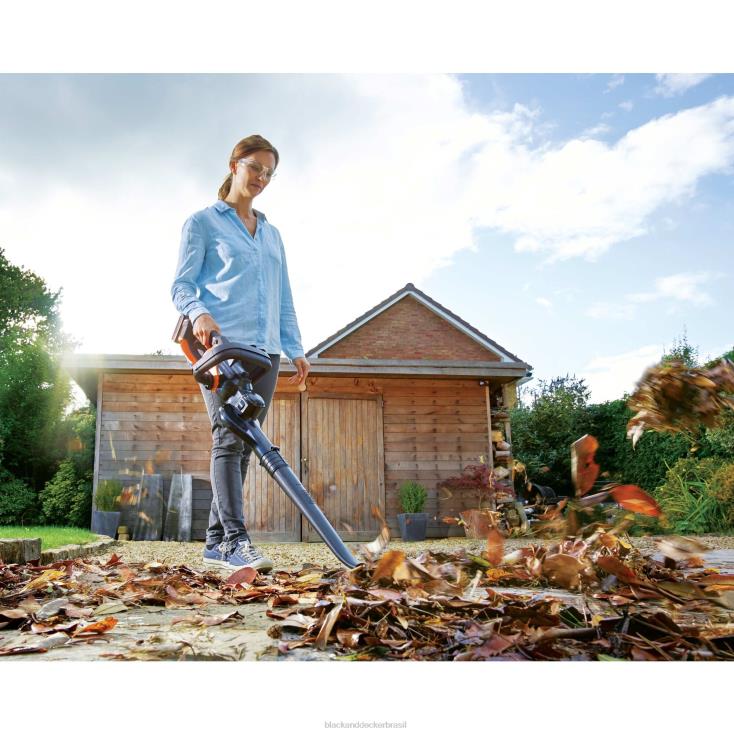 BLACK+DECKER N20D451Acessório de calha para soprador de folhas Yardmaster 20v max ar livre BLACK+DECKER N20D451Acessório de calha para soprador de folhas Yardmaster 20v max ar livre