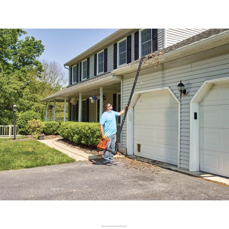 BLACK+DECKER N20D452acessório para limpeza de calhas para conexão rápida do soprador ar livre BLACK+DECKER N20D452acessório para limpeza de calhas para conexão rápida do soprador ar livre