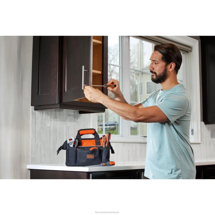BLACK+DECKER N20D136bolsa de ferramentas de 12 polegadas casa e estilo de vida BLACK+DECKER N20D136bolsa de ferramentas de 12 polegadas casa e estilo de vida