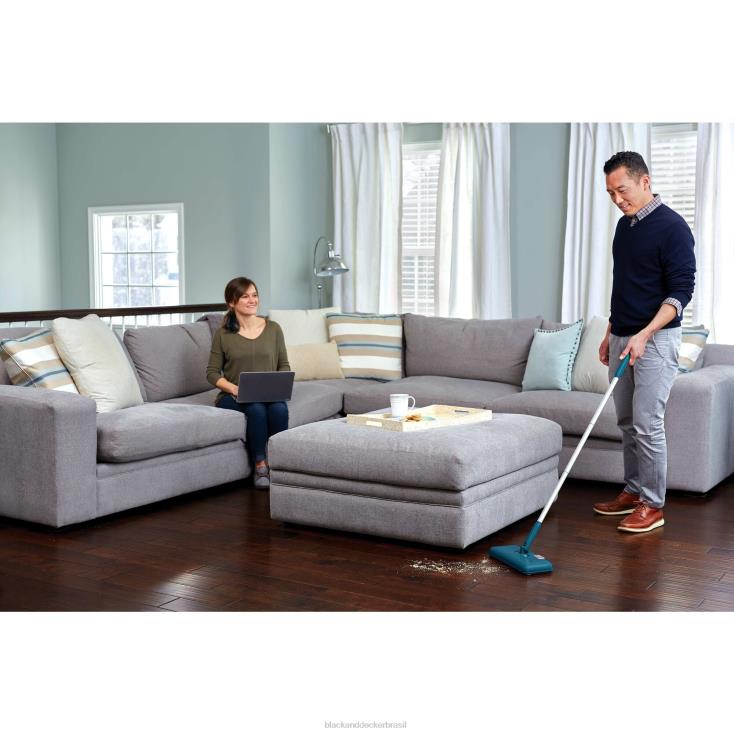 BLACK+DECKER N20D103varredora de chão motorizada limpeza BLACK+DECKER N20D103varredora de chão motorizada limpeza
